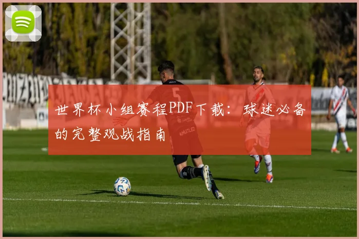 世界杯小组赛程PDF下载：球迷必备的完整观战指南