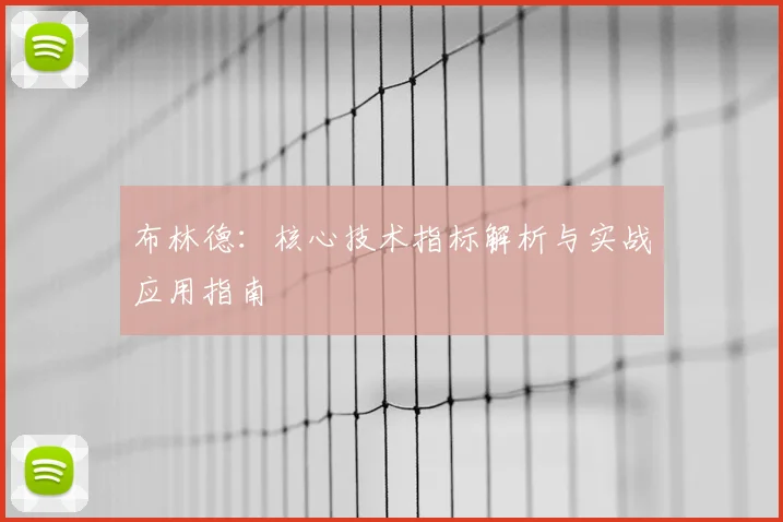 布林德：核心技术指标解析与实战应用指南